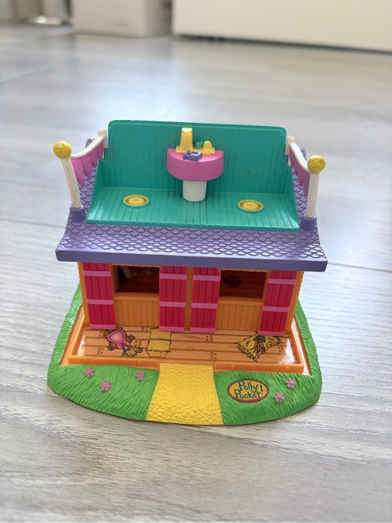 Blue Bird Other - Bluebird Polly Pocket Action Ride Pony Park